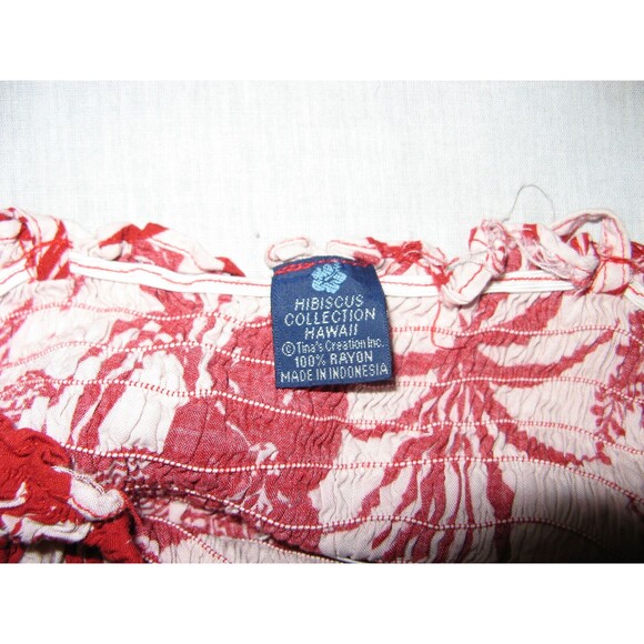 Womens Hibiscus Collection Hawaiian Halter Dress Tropical Hippy Gypsy - One Size - Picture 5 of 5